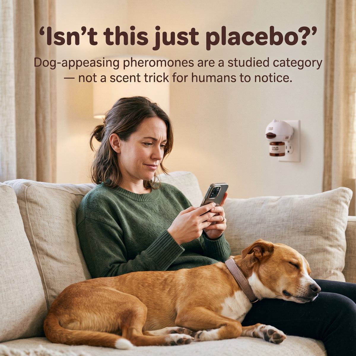 Calm Sleep - Dog Calming Diffuser for Lonely Hours